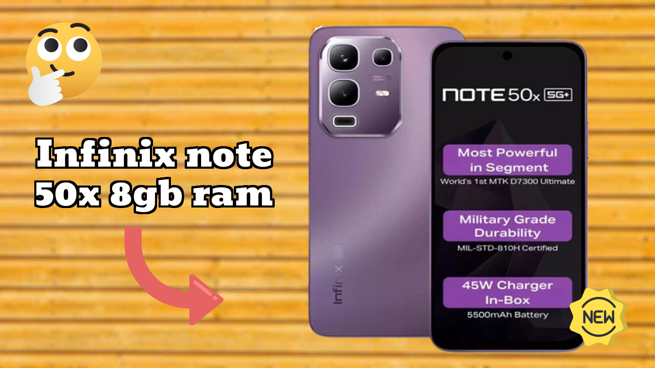 Infinix Note 50X 8GB RAM at ₹12,339 - Is It Worth Buying?