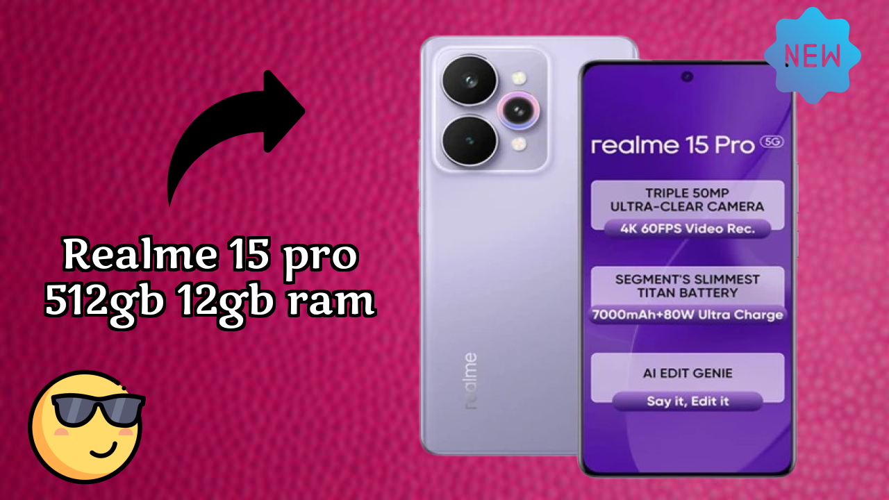 Realme 15 Pro 512GB 12GB RAM Display Technology: AMOLED Quality