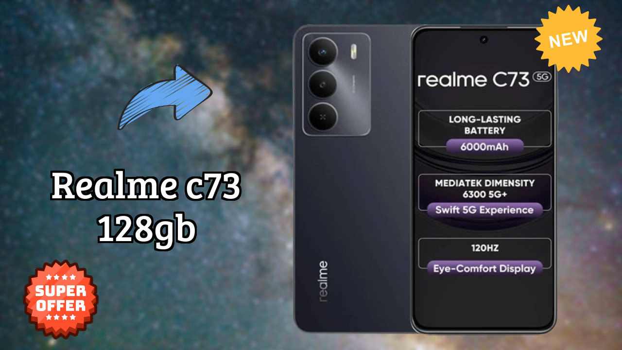 Realme C73 128GB at ₹10,499 - Best Deal Available Now