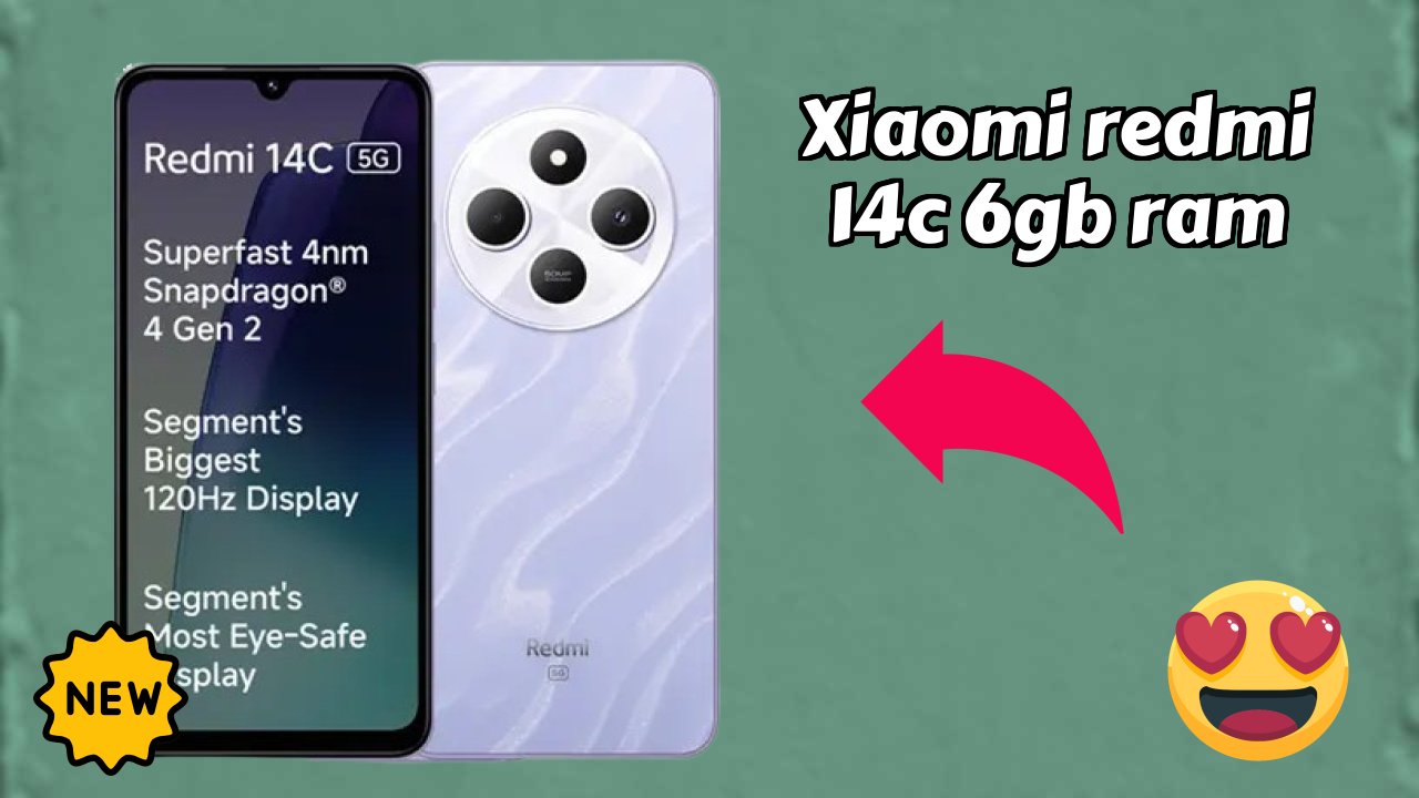 Xiaomi Redmi 14C 6GB RAM Battery Life: 5160 MAh How Long Lasts